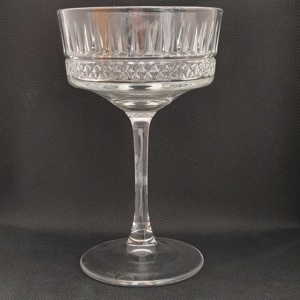 Verres à Cocktail Rétro Confortable Grip Slender Cup Rod 260ml Rétro Plat Cristal Coupe Verre - Product Image 1