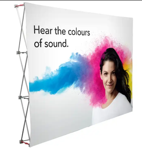 Hot bán sắt có thể gập lại Pop Up đứng cho quảng cáo triển lãm <span class=keywords><strong>Modular</strong></span> Rack hiển thị tùy chỉnh Backdrop với đứng - Product Image 3