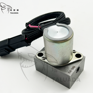 L'excavatrice de TALUADA partie l'électrovanne de pompe hydraulique de PC200-7 PC200-8 de KOMATSU PC200-7 l'électrovanne de pompe principale