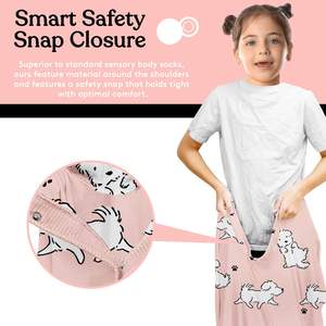 Il calzino <span class=keywords><strong>autistico</strong></span> per cani per bambini fornisce un profondo Input di giocattoli sensoriali per il corpo calzino sensoriale - Product Image 3