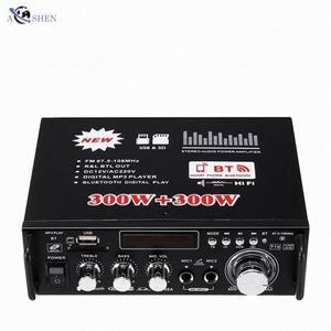 เครื่องขยายเสียงสเตอริโอสำหรับโรงงาน วิทยุ FM บลูทูธ 2 แชนแนล สำหรับโฮมเธียเตอร์ มินิแอมพลิฟายเออร์ ระดับมืออาชีพ เครื่องขยายเสียงติดรถยนต์ - Product Image 3