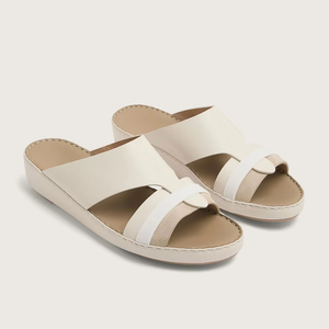 SHIKOL Arabic <strong>Mens</strong> <strong>Sandal</strong> Luxurious Ramadan Beach Holiday Gulf slippers Handmade <strong>Italian</strong> Premium Genuine <strong>Leather</strong> Dubai <strong>Sandals</strong> - Product Image 4