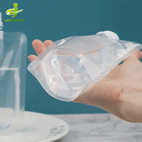 Emballage pour Boissons, Emballage pour Jus, Emballage Alimentaire et Boissons, Flacon Rechargeable, Pochette 100 ml 150 ml, Sac en Plastique pour Boissons