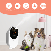 Purificateur d'air électrique réglable en mode brume, désodorisant, diffuseur d'arôme mural silencieux pour animaux domestiques, chats et chiens, plastique