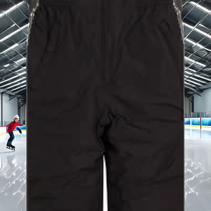 Pantalones cortos acolchados transpirables con cremallera para patinaje artístico para niños, pantalones de doble grosor con almohadilla antichoque para patinaje sobre ruedas, en línea y sobre hielo, protección contra impactos de caídas - Product Image 1