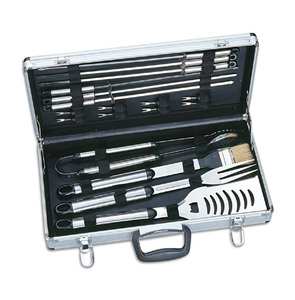 อุปกรณ์ <span class=keywords><strong>BBQ</strong></span> ปฏักถ่านพกพากลางแจ้ง,ชุดบาร์บีคิวสแตนเลสอุปกรณ์ <span class=keywords><strong>BBQ</strong></span> - Product Image 2