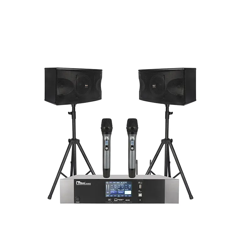 Nieuwe Ontwerp Volledige Set Karaoke Set Met Touch Screen 3 In 1 Karaoke Versterker Karaoke Speaker