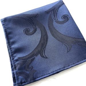 Serviettes de Table Jacquard en tissu <span class=keywords><strong>bleu</strong></span> marine, 50 pièces, en Polyester, pour les Restaurants - Product Image 4