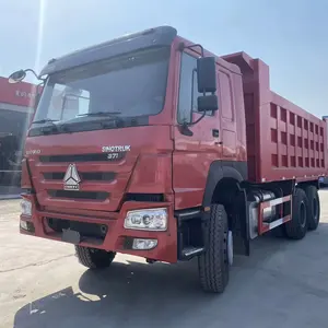 Left Hand Drive SINOTRUK HOWO 6X4 Second-hand Dump truck load 30 tons at low prices