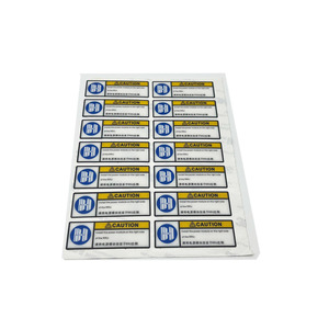 Etiqueta de advertencia electrónica: Cinta de tejido de doble capa para instalación de módulos de potencia RRU - Product Image 4