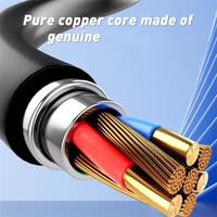   Kabel VGA Berlapis Emas ke Kabel VGA Male to Male