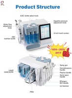 Prix le plus bas de l'année, machine de beauté professionnelle 6 en 1 Hydra Dermabrasion