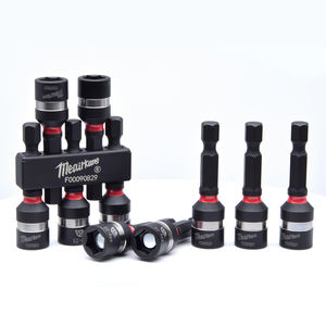 High Precision 48mmxH8 Magnetic Nut Driver Concave Hex Design Strong Magnet <b>Socket</b> for Power Tools - Product Image 1