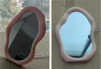 Offre Spéciale mignon créatif personnalisé maquillage miroir nuage miroir bureau bureau spécial-forme irrégulière beauté miroir