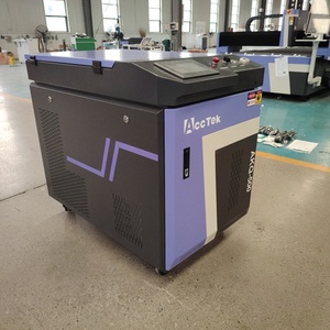Machine de nettoyage laser à fibre pulsée 500W à refroidissement par eau/<span class=keywords><strong>air</strong></span>, très demandée, pour l'élimination de la rouille et de la peinture, en promotion - Product Image 2