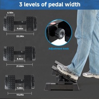 Wellshow Sport Hauteur Réglable Anti-Slip Slant Board Debout Machine de levage de mollet pour l'étirement du mollet