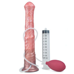 Animale Dildo Silicone cavallo Dildo anale giocattolo del sesso fantasia eiaculazione pene Squirt Dildo Plug anale per amore gay - Product Image 1