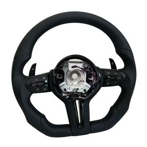 Volante <span class=keywords><strong>M</strong></span> per BMW 3 serie 5 F01 F02 F10 F15 M5 <span class=keywords><strong>F20</strong></span> F30 M3 F80 M4 F82 M2 F87 F90 F11 F13 E90 E92 volante in pelle - Product Image 1