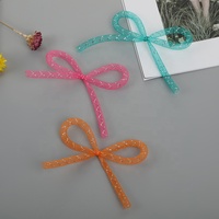 8mm Angel köder Shiny Cord Flashy Streamer Synthetisches Geflecht Fliegen binde materialien Hohles holo graphisches Mylar Braid Tube