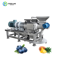 Machine à pulpe de fruits économique et résistante à la corrosion pour plantes fruitières