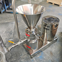 Broyeur colloïdal commercial en acier inoxydable pour pâtes de noix, arachides et sésame, machine à fabriquer la pâte d'arachide et de sésame