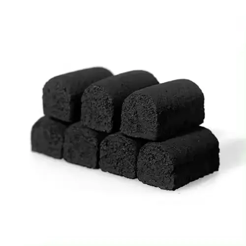 Factory Directly Sale High Quality Smokeless Coconut Shell Stick Shape Charcoal For Barbecue Restaurant