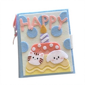 Album de cartes à feuilles mobiles pour mini-cartes, style coréen, motif Macaron et petits animaux, pour photos instantanées et idoles, cadeau, fabriqué en Chine - Product Image 1