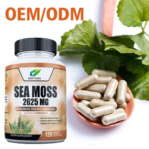 Private Label Customizable Formulation Irish Sea Moss Vitamin Beauty Enhanced Immunohealth Foods Gummies-Capsules Halal Vegan