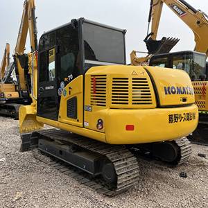 Excavatrices japonaises d'occasion Komatsu, mélangeurs à béton, <span class=keywords><strong>mini</strong></span>-excavatrice d'occasion PC70, excavatrice hydraulique sur chenilles 7 tonnes, pompes à vendre - Product Image 1