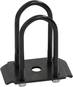 Axe de remorque de 3500 lb à 5 goujons, tube en acier de 4,5 pouces pour plusieurs modèles de remorques - Product Image 6