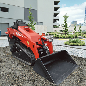 Minicargadora Compacta V1000 Directo <span class=keywords><strong>de</strong></span> Fábrica, Orugas <span class=keywords><strong>de</strong></span> Goma, Certificación CE EPA, Motor Kubota, Cucharón Frontal <span class=keywords><strong>de</strong></span> 0.19m - Product Image 3