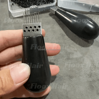 Outil d'Injection d'Aiguille Fioox pour Ventiler les Compléments Capillaires en PU, Perruques et Toppers: Outils de Fabrication et de Réparation