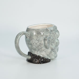 सिरेमिक नवीनता-डिजाइन ड्रिंकवेयर पशु कॉफी मग घर या पार्टी के उपयोग के लिए अनुकूलित चेहरे मग - Product Image 3