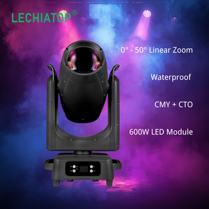 Projecteur de scène LED étanche 600W 8000K IP66 Beam Spot Wash BSW avec contrôle DMX512, tête mobile CMY CTO pour le cinéma - Product Image 2