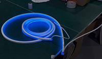 Masque en silicone 20x23 ouverture plaque de couverture usure libre incurvé lumineux néon manchon silicone 15x20 Led profil en silicone