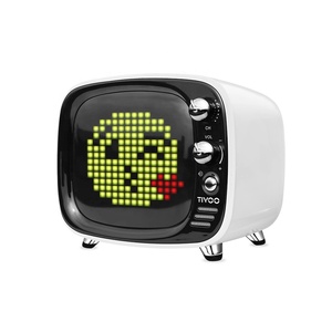 Divoom Tivoo portátil Zar altavoz inalámbrico Bluetooth Pixel Art reloj LED reloj de alarma bocina Bluetooth - Product Image 1