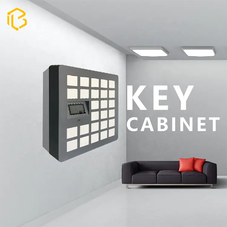 RFID Smart key Management locker Wall-mounted key locker for hotel the number of boxes supports customization