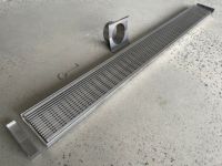 Les plus populaires Insert de carrelage en acier inoxydable SUS316 Long drain de sol de douche linéaire