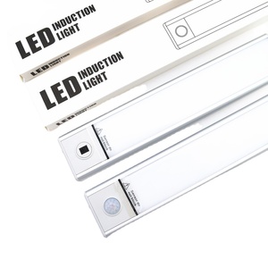 YIDUN Luce <span class=keywords><strong>LED</strong></span> Wireless a Batteria con Sensore di Movimento, in Alluminio, Montaggio a Parete per <span class=keywords><strong>Cucina</strong></span>, Colore Grigio - Product Image 1