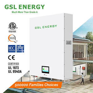 แบตเตอรี่สำรองไฟฟ้า GSL Energy Installer's Choice 15kwh 51.2v 280ah Power Wall 8500+ รอบการใช้งาน มาตรฐาน CE CB IEC62619 โซลูชั่นการจัดเก็บพลังงานแสงอาทิตย์ GSL051280 - Product Image 2