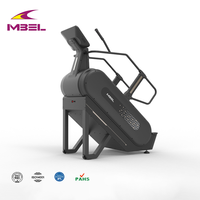 Personnaliser logo équipement de gymnastique exercice commercial maître d'escalier raide électrique grimpeur d'escalier machine de fitness grimpeur d'escalier