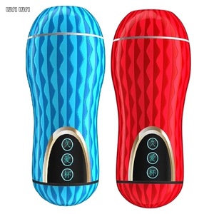 Gran oferta, <span class=keywords><strong>masturbador</strong></span> masculina de succión, taza de masturbación vibratoria Manual, máquina sexual automática para masturbación masculina - Product Image 3
