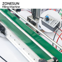 Machine de remplissage automatique horizontale à une seule buse ZONESUN ZS-DTGT1P pour lotion, sauce tomate, beurre de cacahuète, crème épaisse et pâte
