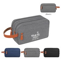 Trousse de voyage pour pinceaux de maquillage, pochette de luxe avec logo, sacs de toilette personnalisés, sac cosmétique en toile de coton