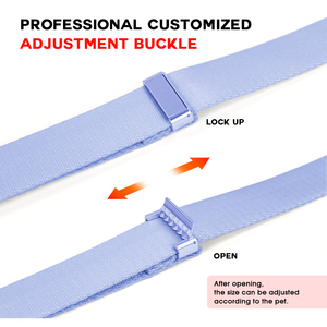 <span class=keywords><strong>Collar</strong></span> de perro de nailon sólido ajustable con dólar para mascotas ligero y resistente para caminar al aire libre con hebilla de aleación de aluminio de liberación rápida - Product Image 5