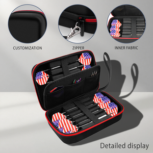 Design compact léger et étanche de boîte de fléchettes d'EVA pour le voyage et le stockage à la maison - Product Image 4