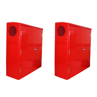 Boîte à Tuyaux d'Incendie FRP, Armoire pour Hydrant, Résistante à la Corrosion et aux UV, Étanche, Murale, Personnalisable, Incendies Classe A/B, Sao Viet