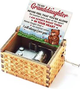 <span class=keywords><strong>Caja</strong></span> <span class=keywords><strong>Musical</strong></span> de madera con manivela de mano You Are My Sunshine de 12 diseños <span class=keywords><strong>para</strong></span> regalo, <span class=keywords><strong>caja</strong></span> de música grabada Vintage <span class=keywords><strong>Para</strong></span> <span class=keywords><strong>Hija</strong></span> - Product Image 6