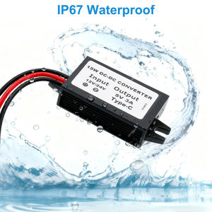 DC-DC 12V/24V ~ 5V USB Cバックコンバータ3A 15WタイプC防水バックパワーアダプターRaspberry <span class=keywords><strong>Pi</strong></span> 4携帯電話に対応 - Product Image 4