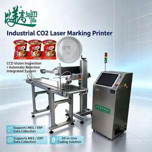 Máquina de marcado láser inteligente con CO2 que admite la verificación de la colección de códigos de marcado para la trazabilidad y la prevención de falsificaciones de productos - Product Image 1